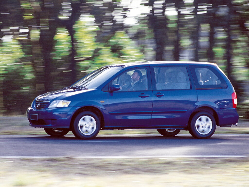 Mazda MPV (LW19F) 2 поколение, минивэн (06.1999 - 03.2002)